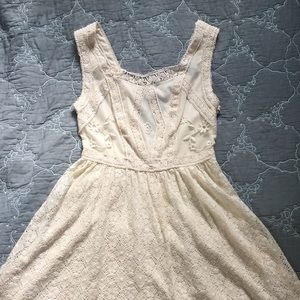 Off White Forever 21 Lace Dress